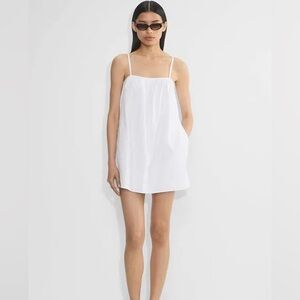 Aritzia White Mini Dress